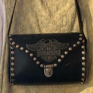 Harley Davidson Leather Purse